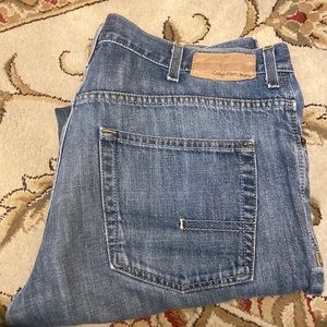 Calvin Klein Straight Cut Denim Jeans